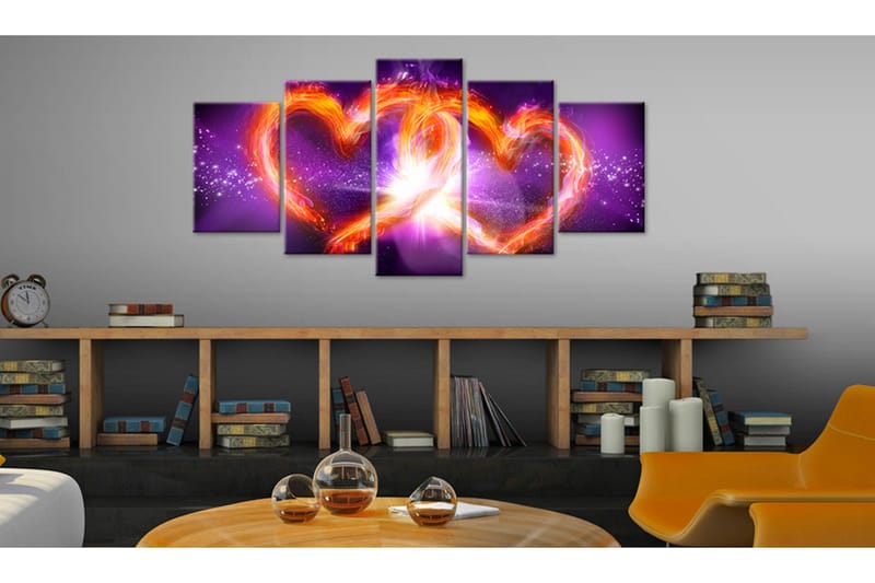 Taulu Flames Of Love 200x100 - Artgeist sp. z o. o. - Sisustustuotteet - Taulu & taide - Canvas-taulu