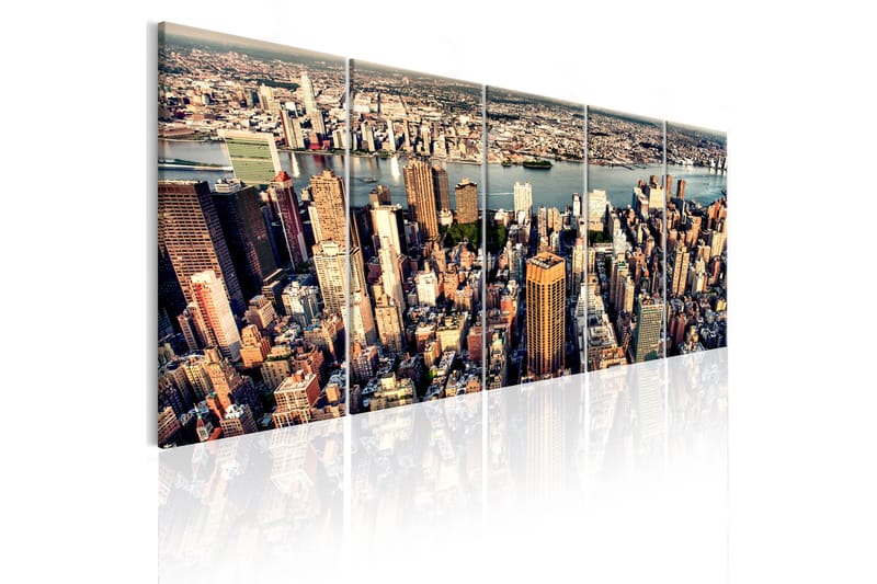 Taulu Flight Over New York 200x80 - Artgeist sp. z o. o. - Sisustustuotteet - Taulu & taide - Canvas-taulu