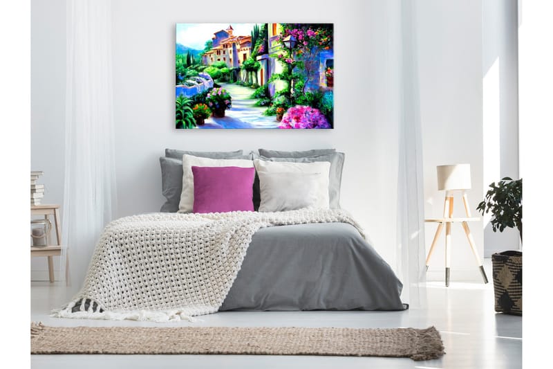 Taulu Flower Street (1 Part) Wide 90x60, Artgeist sp. z o. o.