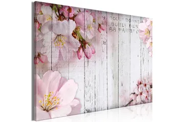Taulu Flowers on Boards (1 Part) Wide 120x80 - Artgeist sp. z o. o. - Sisustustuotteet - Taulu & taide - Canvas-taulu