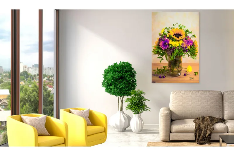 Taulu Flowery Charm 60x90, Artgeist sp. z o. o.