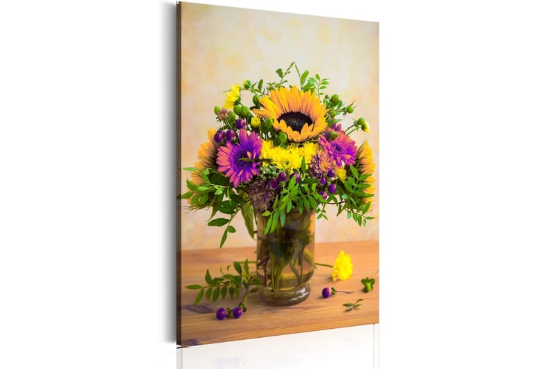 Taulu Flowery Charm 80x120 - Artgeist sp. z o. o. - Sisustustuotteet - Taulu & taide - Canvas-taulu