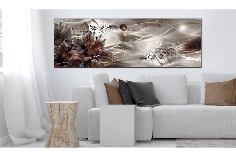 Taulu Flowery Galaxy 135x45 - Artgeist sp. z o. o. - Sisustustuotteet - Taulu & taide - Canvas-taulu