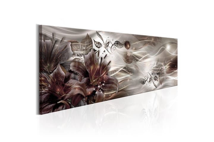 Taulu Flowery Galaxy 150x50 - Artgeist sp. z o. o. - Canvas-taulu - Seinäkoristeet