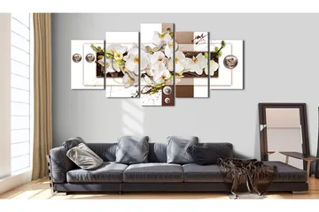 Taulu Flowery Installation 100x50 - Artgeist sp. z o. o. - Sisustustuotteet - Taulu & taide - Canvas-taulu