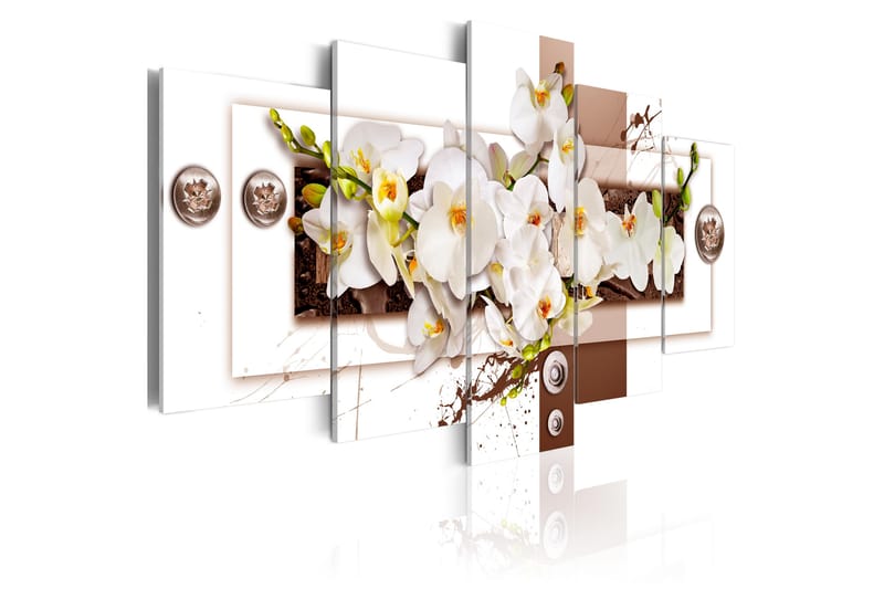 Taulu Flowery Installation 200x100, Artgeist sp. z o. o.
