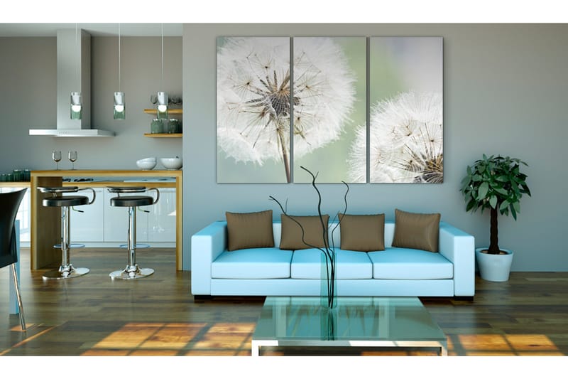 Taulu Fluffy Dandelions 60x40 - Artgeist sp. z o. o. - Sisustustuotteet - Taulu & taide - Canvas-taulu