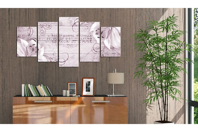 Taulu Flushed Lilies 200x100 - Artgeist sp. z o. o. - Sisustustuotteet - Taulu & taide - Canvas-taulu
