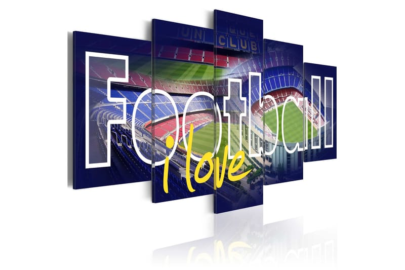 Taulu Football My Love 100x50, Artgeist sp. z o. o.