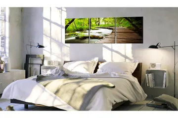 Taulu Forest Brook 90x30 - Artgeist sp. z o. o. - Sisustustuotteet - Taulu & taide - Canvas-taulu