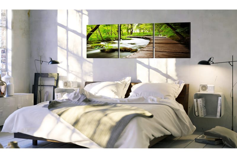 Taulu Forest Brook 90x30 - Artgeist sp. z o. o. - Sisustustuotteet - Taulu & taide - Canvas-taulu