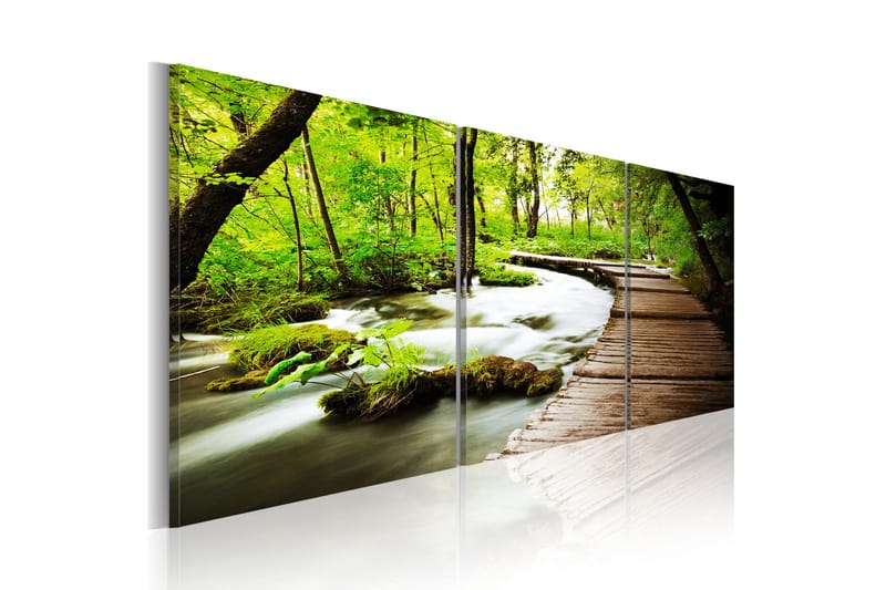 Taulu Forest Brook 90x30, Artgeist sp. z o. o.