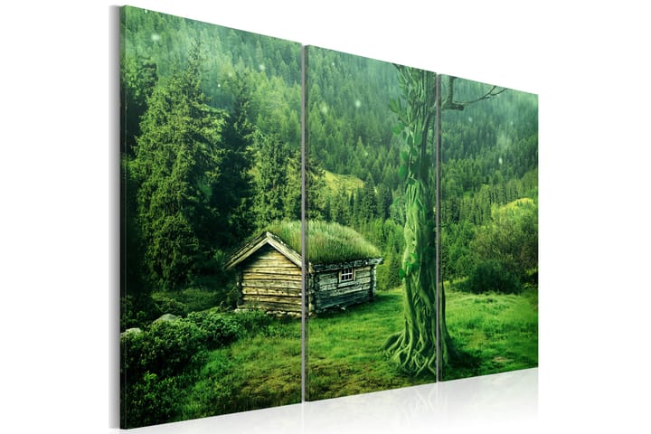 Taulu Forest Ecosystem 90x60 - Artgeist sp. z o. o. - Canvas-taulu - Seinäkoristeet