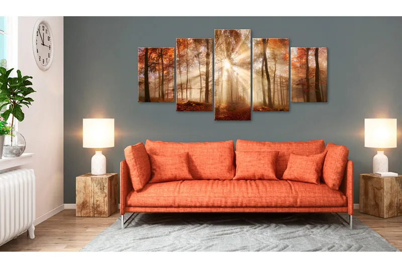 Taulu Forest Fog 200x100 - Artgeist sp. z o. o. - Sisustustuotteet - Taulu & taide - Canvas-taulu