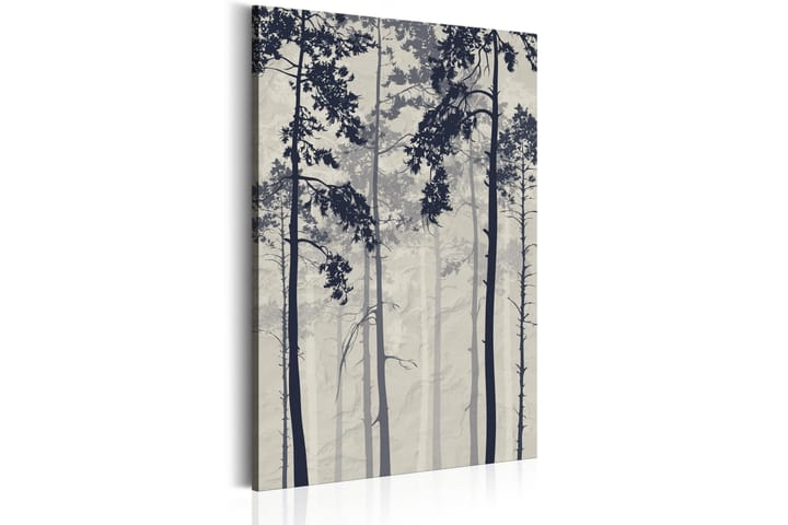 Taulu Forest In Fog 40x60 - Artgeist sp. z o. o. - Canvas-taulu - Seinäkoristeet