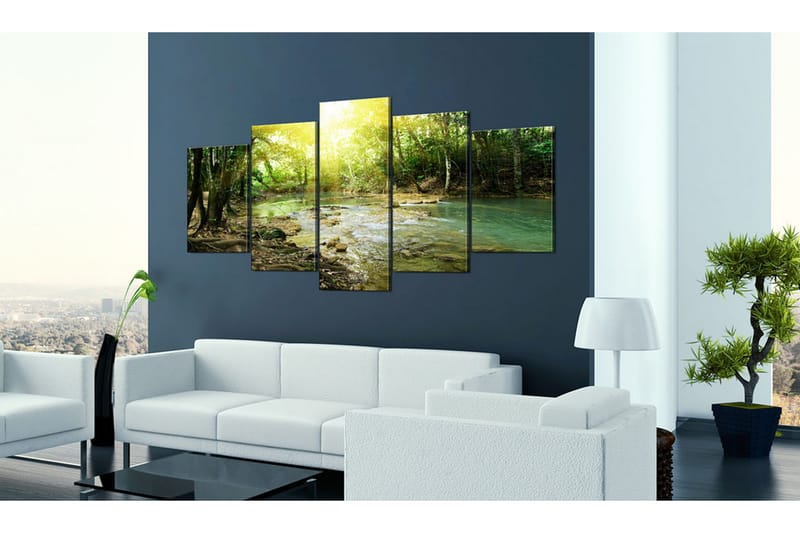 Taulu Forest River 200x100 - Artgeist sp. z o. o. - Sisustustuotteet - Taulu & taide - Canvas-taulu