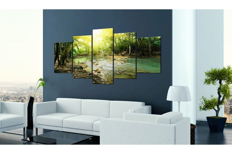 Taulu Forest River 200x100 - Artgeist sp. z o. o. - Sisustustuotteet - Taulu & taide - Canvas-taulu