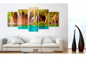 Taulu Forest Waterfall 200x100 - Artgeist sp. z o. o. - Sisustustuotteet - Taulu & taide - Canvas-taulu