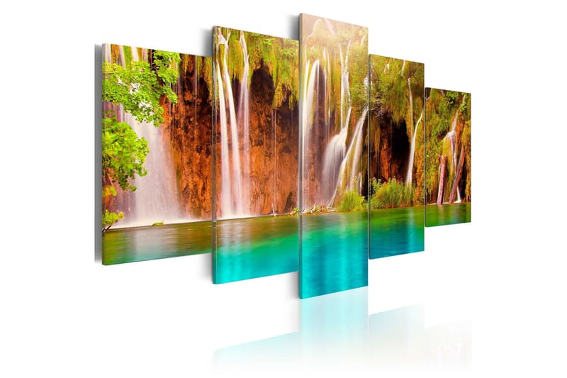 Taulu Forest Waterfall 200x100, Artgeist sp. z o. o.