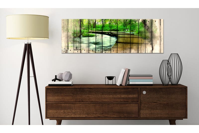 Taulu Forestry Memories 135x45 - Artgeist sp. z o. o. - Sisustustuotteet - Taulu & taide - Canvas-taulu