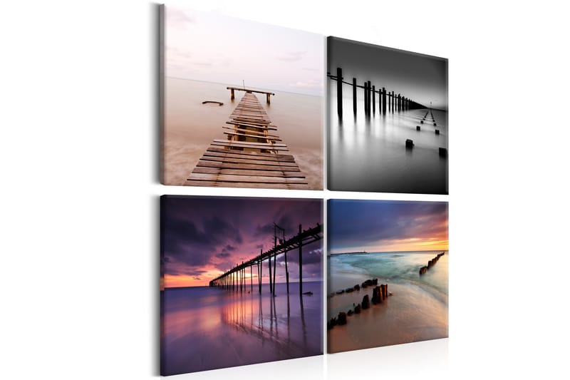 Taulu Four Views 60x60 - Artgeist sp. z o. o. - Sisustustuotteet - Taulu & taide - Canvas-taulu