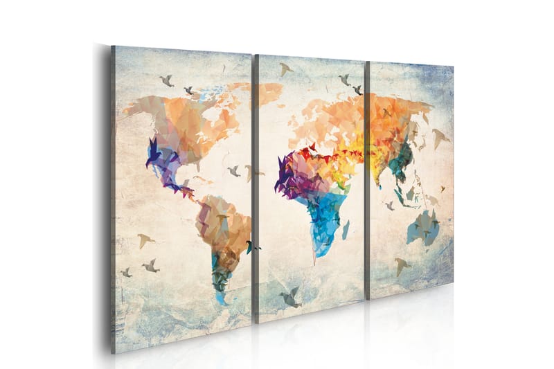 Taulu Free As A Bird Triptych 60x40 - Artgeist sp. z o. o. - Sisustustuotteet - Taulu & taide - Canvas-taulu