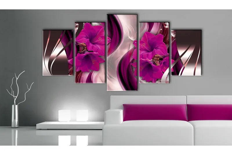 Taulu Fuchsia Evening 200x100 - Artgeist sp. z o. o. - Sisustustuotteet - Taulu & taide - Canvas-taulu