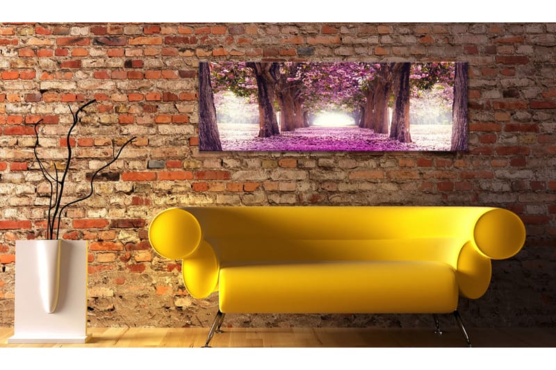 Taulu Fuchsia Garden 120x40 - Artgeist sp. z o. o. - Sisustustuotteet - Taulu & taide - Canvas-taulu