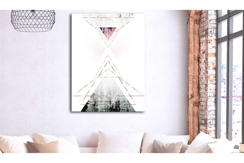 Taulu Geometric Abstraction (1 Part) Vertical 60x90, Artgeist sp. z o. o.