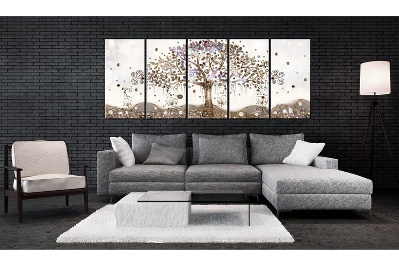 Taulu Geometric Tree 225x90 - Artgeist sp. z o. o. - Sisustustuotteet - Taulu & taide - Canvas-taulu