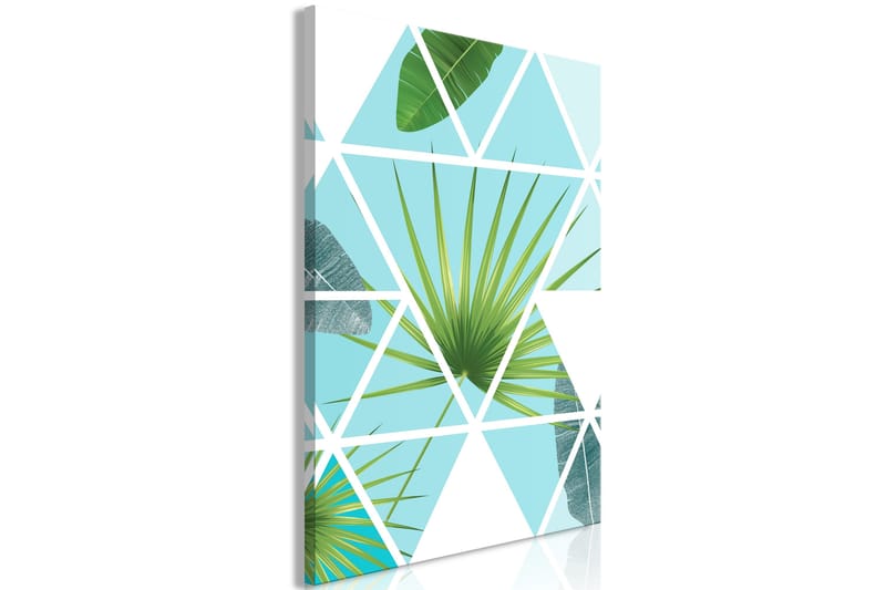 Taulu Geometric Palm (1 Part) Vertical 60x90 - Artgeist sp. z o. o. - Sisustustuotteet - Taulu & taide - Canvas-taulu