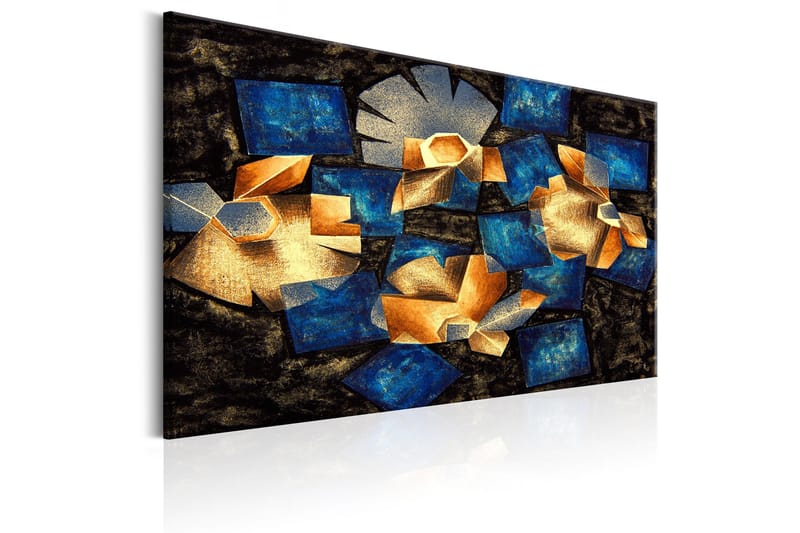 Taulu Geometrical Flowers 90x60 - Artgeist sp. z o. o. - Sisustustuotteet - Taulu & taide - Canvas-taulu