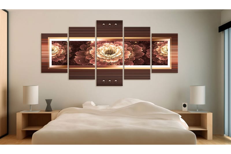 Taulu Gold Gerbera 100x50 - Artgeist sp. z o. o. - Sisustustuotteet - Taulu & taide - Canvas-taulu