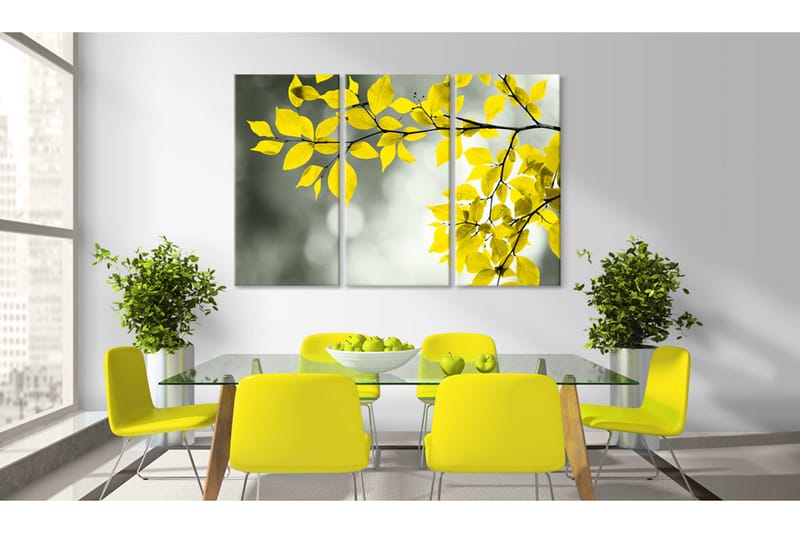 Taulu Gold Sprig 120x80 - Artgeist sp. z o. o. - Sisustustuotteet - Taulu & taide - Canvas-taulu