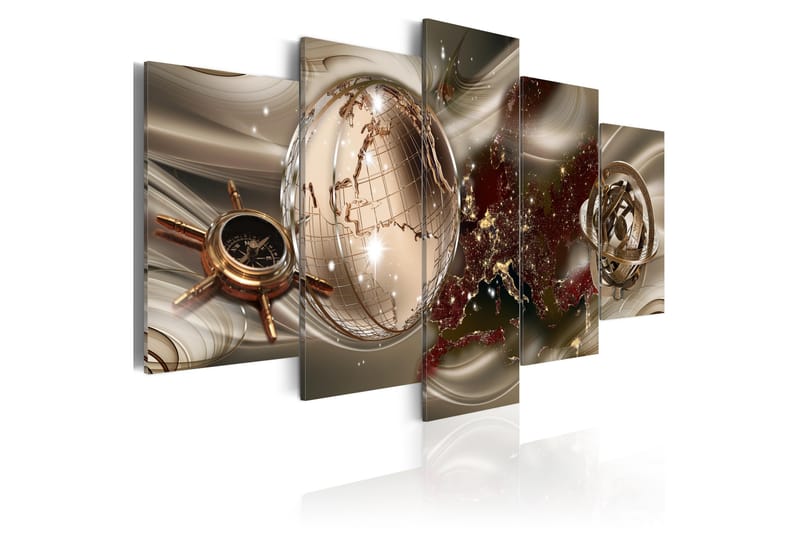 Taulu Golden Compass 200x100 - Artgeist sp. z o. o. - Sisustustuotteet - Taulu & taide - Canvas-taulu