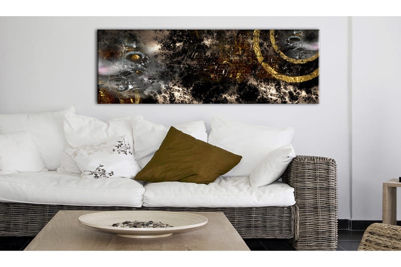 Taulu Golden Galaxy 120x40 - Artgeist sp. z o. o. - Sisustustuotteet - Taulu & taide - Canvas-taulu