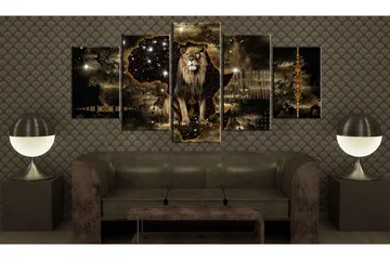 Taulu Golden Lion 200x100 - Artgeist sp. z o. o. - Sisustustuotteet - Taulu & taide - Canvas-taulu