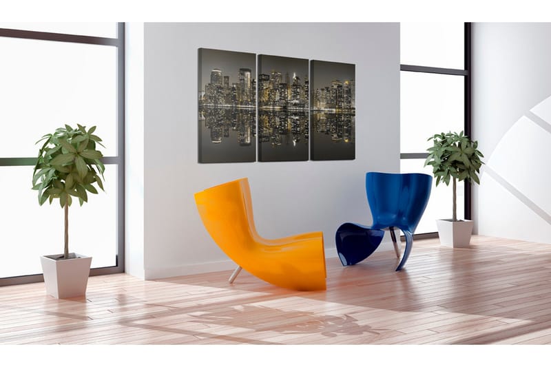 Taulu Golden New York 120x80 - Artgeist sp. z o. o. - Sisustustuotteet - Taulu & taide - Canvas-taulu
