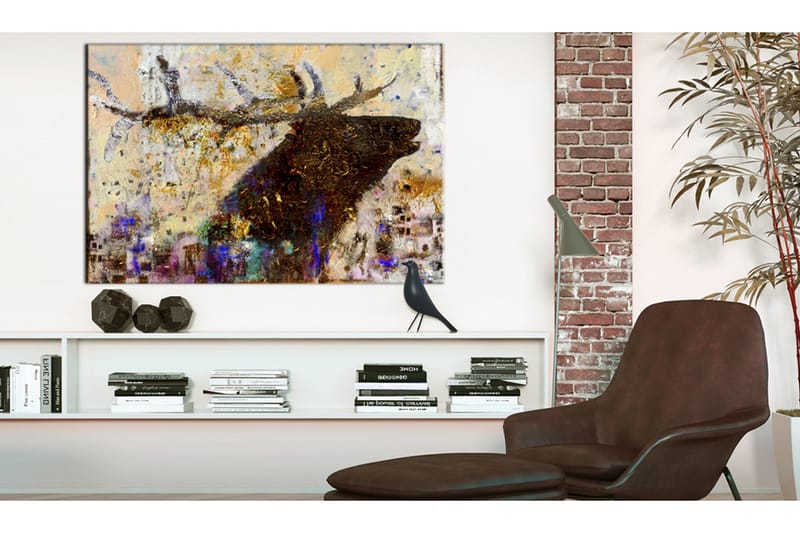Taulu Golden Stag 90x60, Artgeist sp. z o. o.
