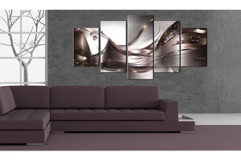 Taulu Golden Storm 100x50 - Artgeist sp. z o. o. - Sisustustuotteet - Taulu & taide - Canvas-taulu
