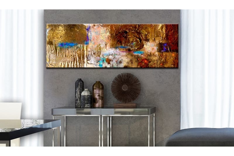 Taulu Golden Structure 150x50 - Artgeist sp. z o. o. - Sisustustuotteet - Taulu & taide - Canvas-taulu