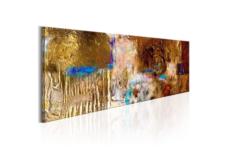 Taulu Golden Structure 150x50, Artgeist sp. z o. o.
