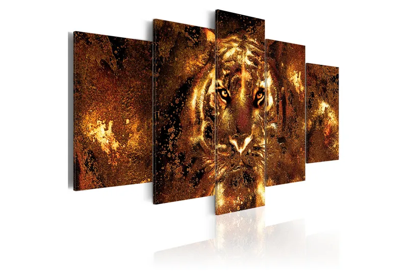 Taulu Golden Tiger 100x50 - Artgeist sp. z o. o. - Sisustustuotteet - Taulu & taide - Canvas-taulu