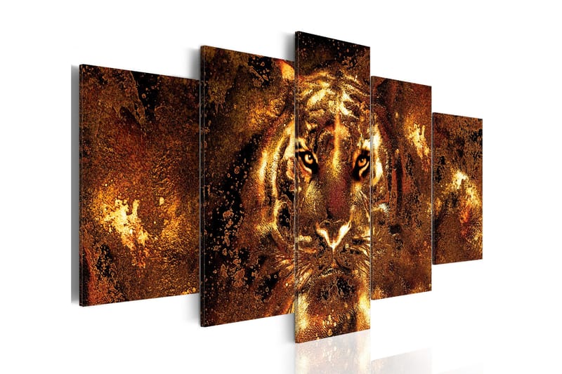 Taulu Golden Tiger 200x100 - Artgeist sp. z o. o. - Sisustustuotteet - Taulu & taide - Canvas-taulu