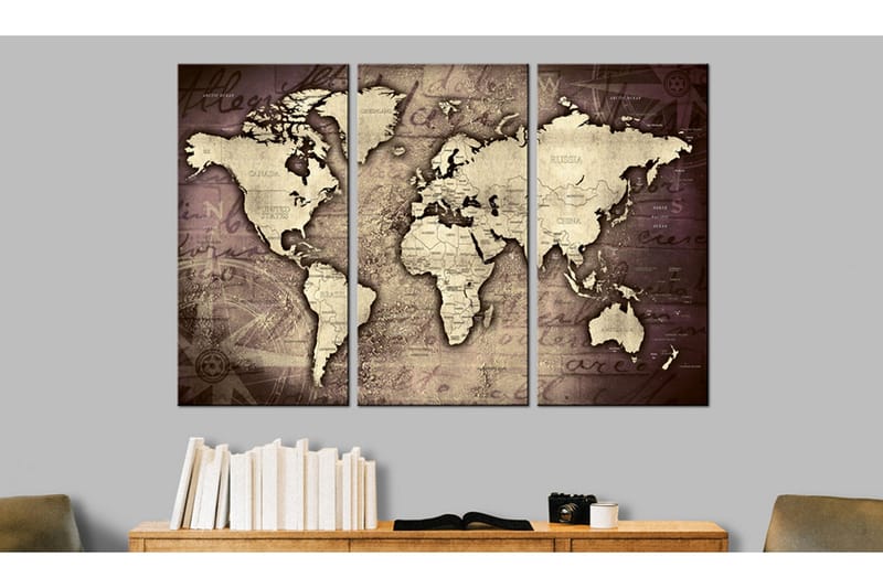 Taulu Golden Travels 120x80, Artgeist sp. z o. o.