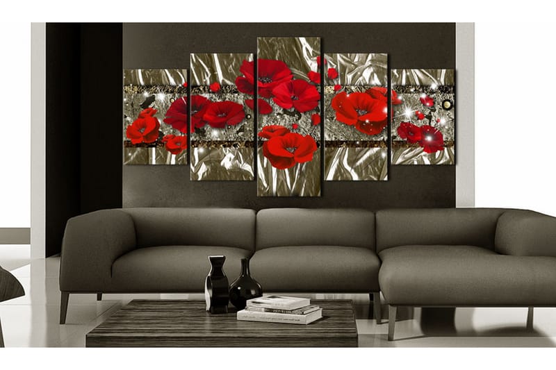 Taulu Golden Poppies 100x50 - Artgeist sp. z o. o. - Sisustustuotteet - Taulu & taide - Canvas-taulu