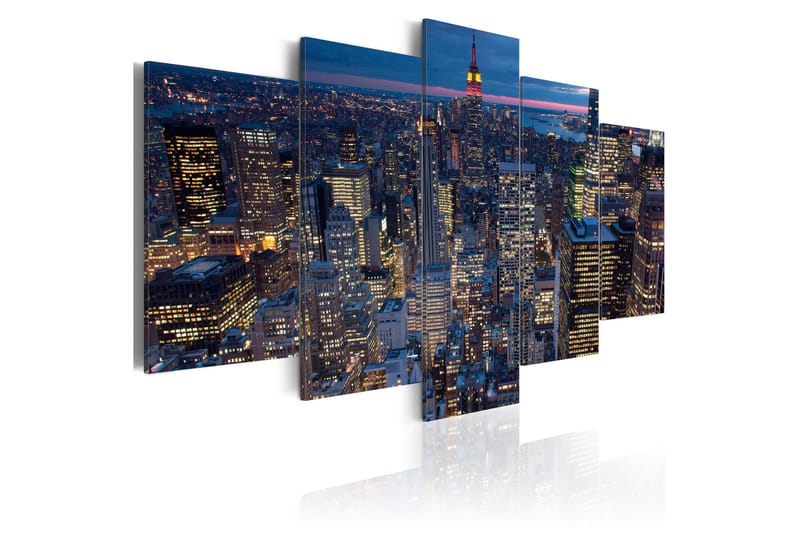 Taulu Good Night New York! 100x50, Artgeist sp. z o. o.