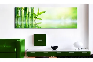 Taulu Green Bamboo 135x45 - Artgeist sp. z o. o. - Sisustustuotteet - Taulu & taide - Canvas-taulu