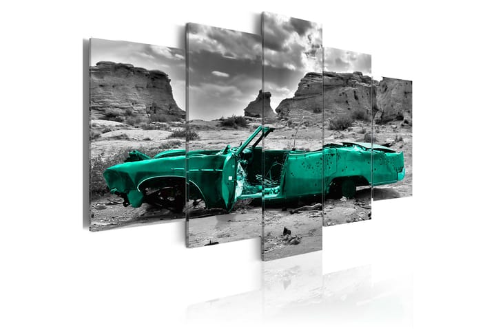 Taulu Green Car 100x50 - Artgeist sp. z o. o. - Seinäkoristeet - Canvas-taulu