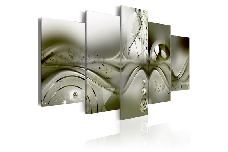 Taulu Green Configuration 100x50, Artgeist sp. z o. o.